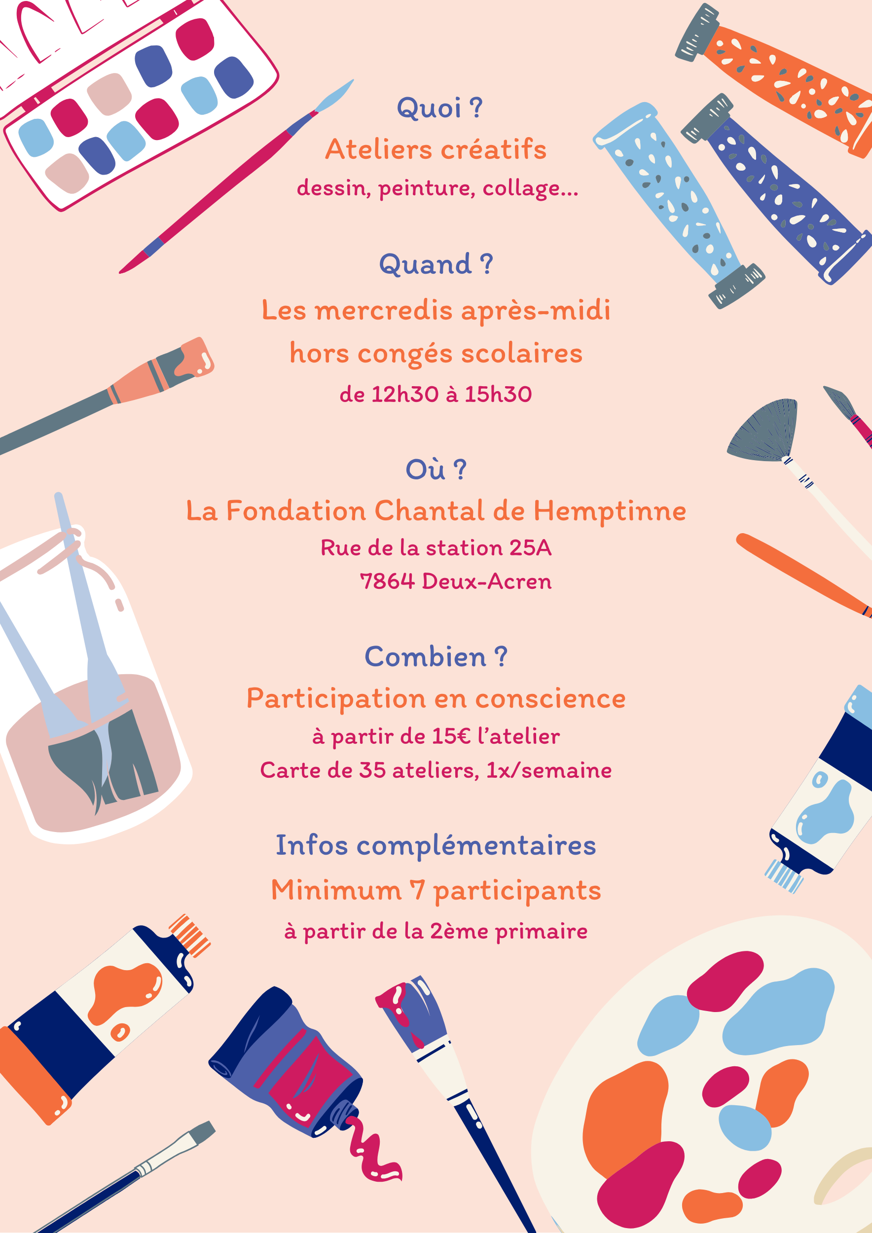 Ateliers creatifs enfants 2