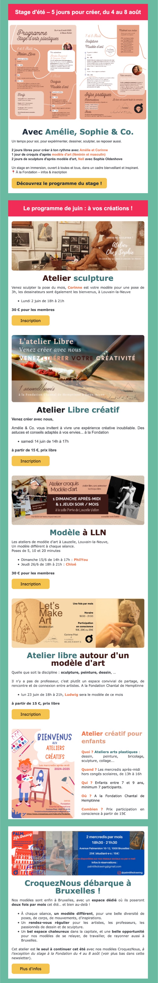 Newsletter fin année 24 25 2