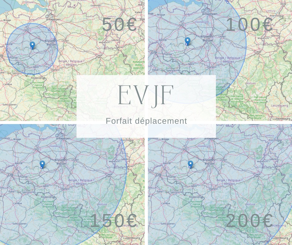 EVJF déplacements