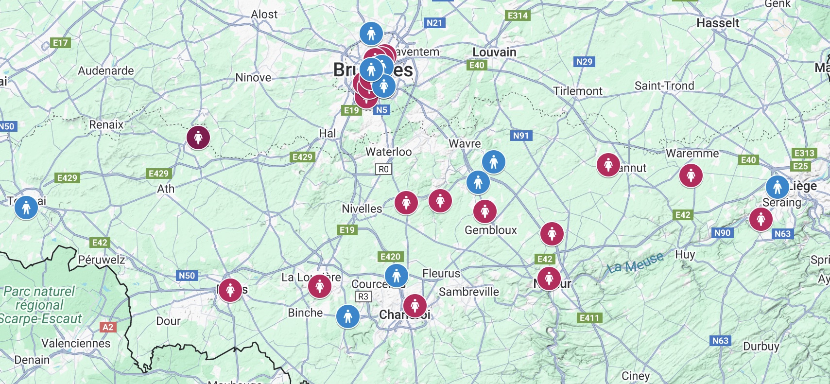 cartographie modèles 24 25 mai