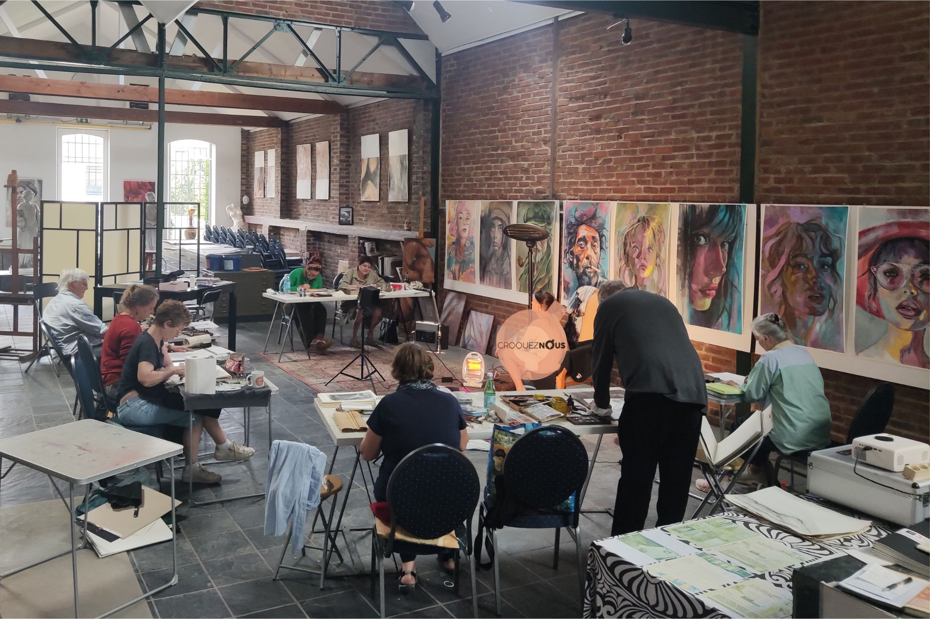 croquis Fondation CroquezNous